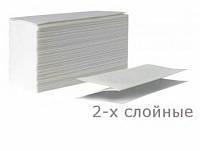 Листовые полотенца Z сложения БС-2-200 Z 2сл. (200л. белая . 20 шт/коробке. фото на сайте Сантехбум