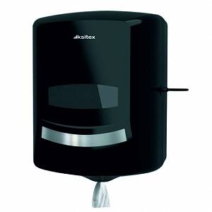 Диспенсер рулонных полотенец с центральной вытяжкой Ksitex TH-8030B (черный) фото на сайте Сантехбум