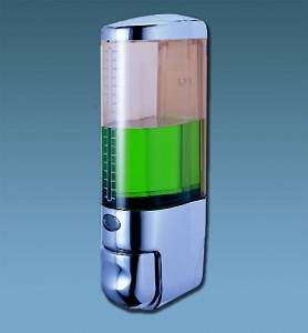 Дозатор механический для жидкого мыла CONNEX ASD-28S пластик хром фото на сайте Сантехбум