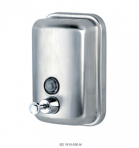 Дозатор жидкого мыла наливной Ksitex SD 1618-800 M (800 мл. матовый) фото на сайте Сантехбум