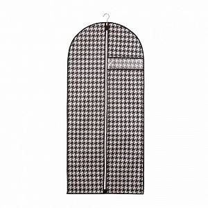 Чехол для одежды "Пепита", Д1350 Ш600, черно-белый, UC-43 фото на сайте Сантехбум