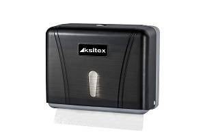 Диспенсер бумаги V-сложения черный Ksitex TН- 404В фото на сайте Сантехбум