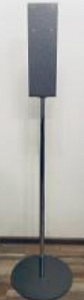 Мобильная стойка для дозатора антисептика с настенной установкой ARO-1 GRAPHIT фото на сайте Сантехбум