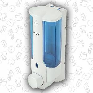 Дозатор механический для жидкого мыла Ksitex SD 1628В-300 пластик белый фото на сайте Сантехбум