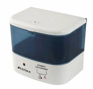 Дозатор сенсорный для жидкого мыла Ksitex SD A2-500 пластик белый фото на сайте Сантехбум